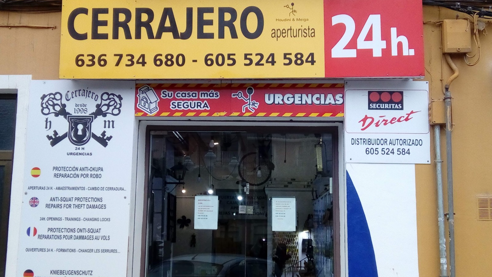 Venta de material de cerrajeria.