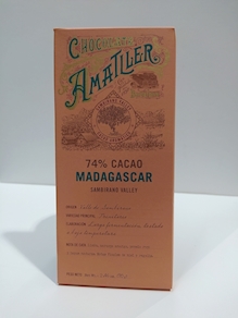Chocolate Madagascar 74% cacao