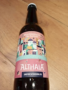 Cerveza Artesanal IPA sin alcohol Althaia Indian Pale Ale